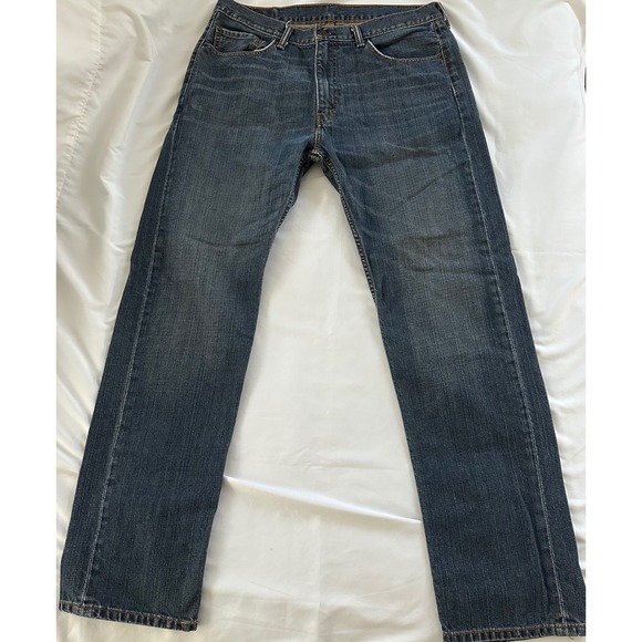 Levi Strauss Signature Other - Levi Strauss Co 505 Mens Jeans Dark Wash Straight Fit Size 36x34